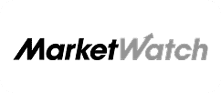 Logo of MarketWatch, a financial news and information website, featuring the brand name in a bold font with an upward arrow symbolizing market growth.