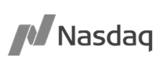 Nasdaq logo featuring a stylized letter 'N' and the word 'Nasdaq' in a modern font, representing the global electronic marketplace for securities.